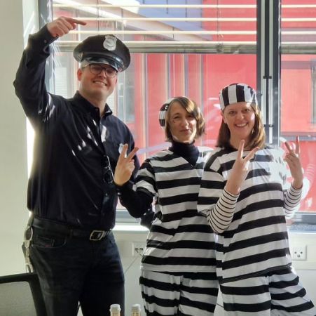 Karneval Firmenfeier bei Plup Anwaltskanzlei Mannheim